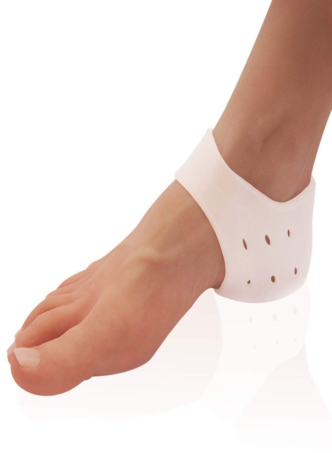 Dr. Frederick's Original Gel Heel Guards - 4 ct - Soft Heel Protectors for Plantar Fasciitis, Spur Pain & Gout - Comfortable Inserts for Shoes - Image 2